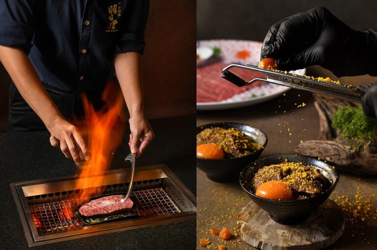 把燒肉交給專業！台中昭日堂「日本A5和牛、桌邊代烤」打造優雅燒肉饗宴